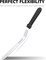 3 Pieces Professional Angled Offset Frosting Spatulas with 6", 8", 10" Stainless Steel Blades & 4 Pack Cake Smoother Scraper for Cake Decorating, Baking & Pastry (Set of 7)